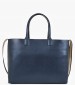 Women Bags Iconic.Space Blue ECOleather Tommy Hilfiger