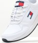 Men Casual Shoes Jeans.Flexi White Leather Tommy Hilfiger