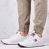 Ανδρικά Παπούτσια Casual Jeans.Flexi Άσπρο Δέρμα Tommy Hilfiger Casual - Sneakers Tommy Hilfiger Jeans.Flexi-White