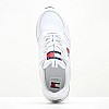 Ανδρικά Παπούτσια Casual Jeans.Flexi Άσπρο Δέρμα Tommy Hilfiger Casual - Sneakers Tommy Hilfiger Jeans.Flexi-White