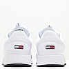 Ανδρικά Παπούτσια Casual Jeans.Flexi Άσπρο Δέρμα Tommy Hilfiger Casual - Sneakers Tommy Hilfiger Jeans.Flexi-White