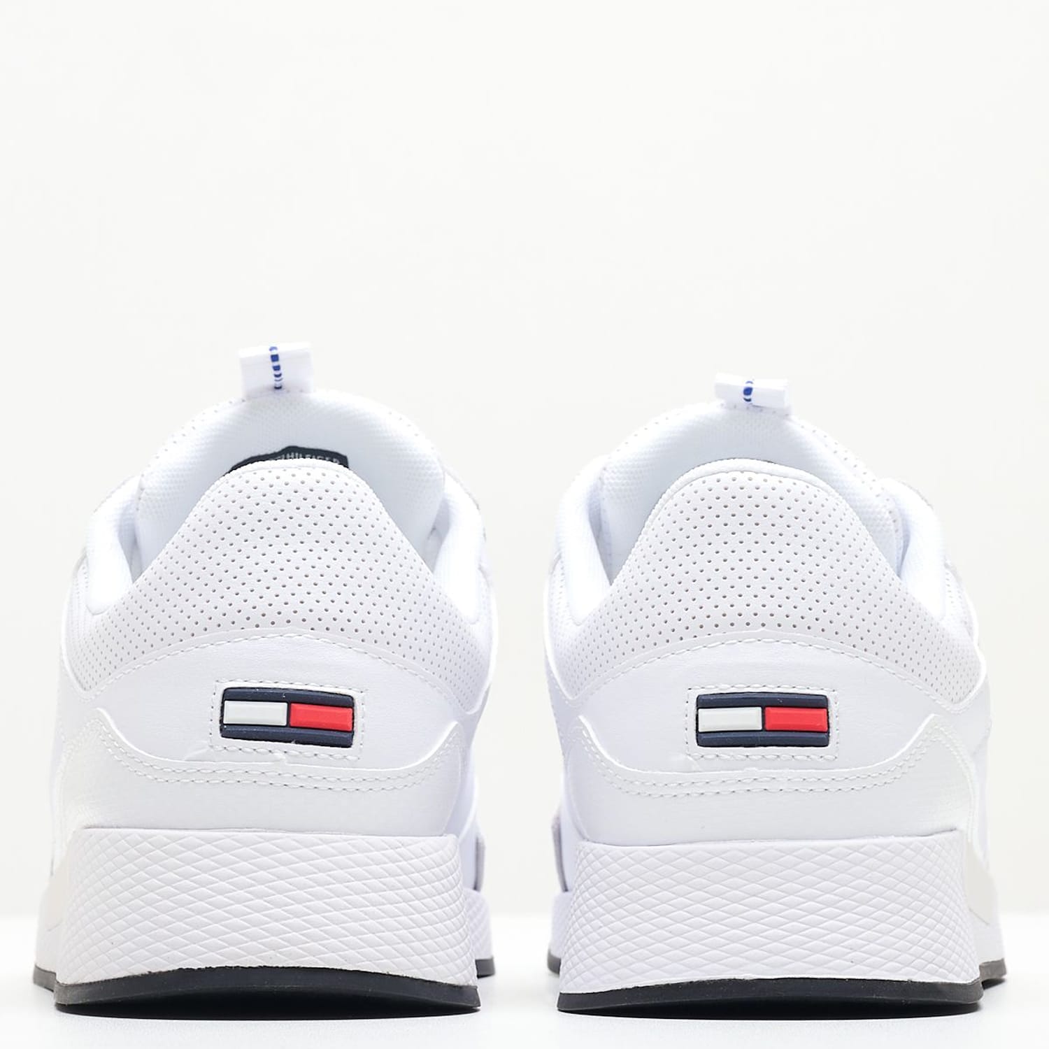 Ανδρικά Παπούτσια Casual Jeans.Flexi Άσπρο Δέρμα Tommy Hilfiger Casual - Sneakers Tommy Hilfiger Jeans.Flexi-White
