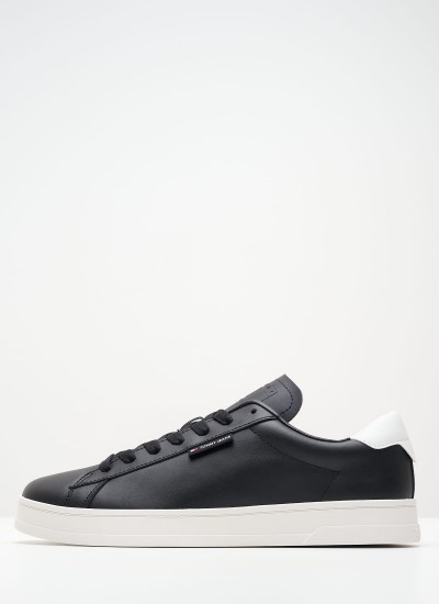 Ανδρικά Παπούτσια Casual 16605 Μαύρο Δέρμα Callaghan