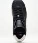 Men Casual Shoes Lea.Cupsole Black Leather Tommy Hilfiger