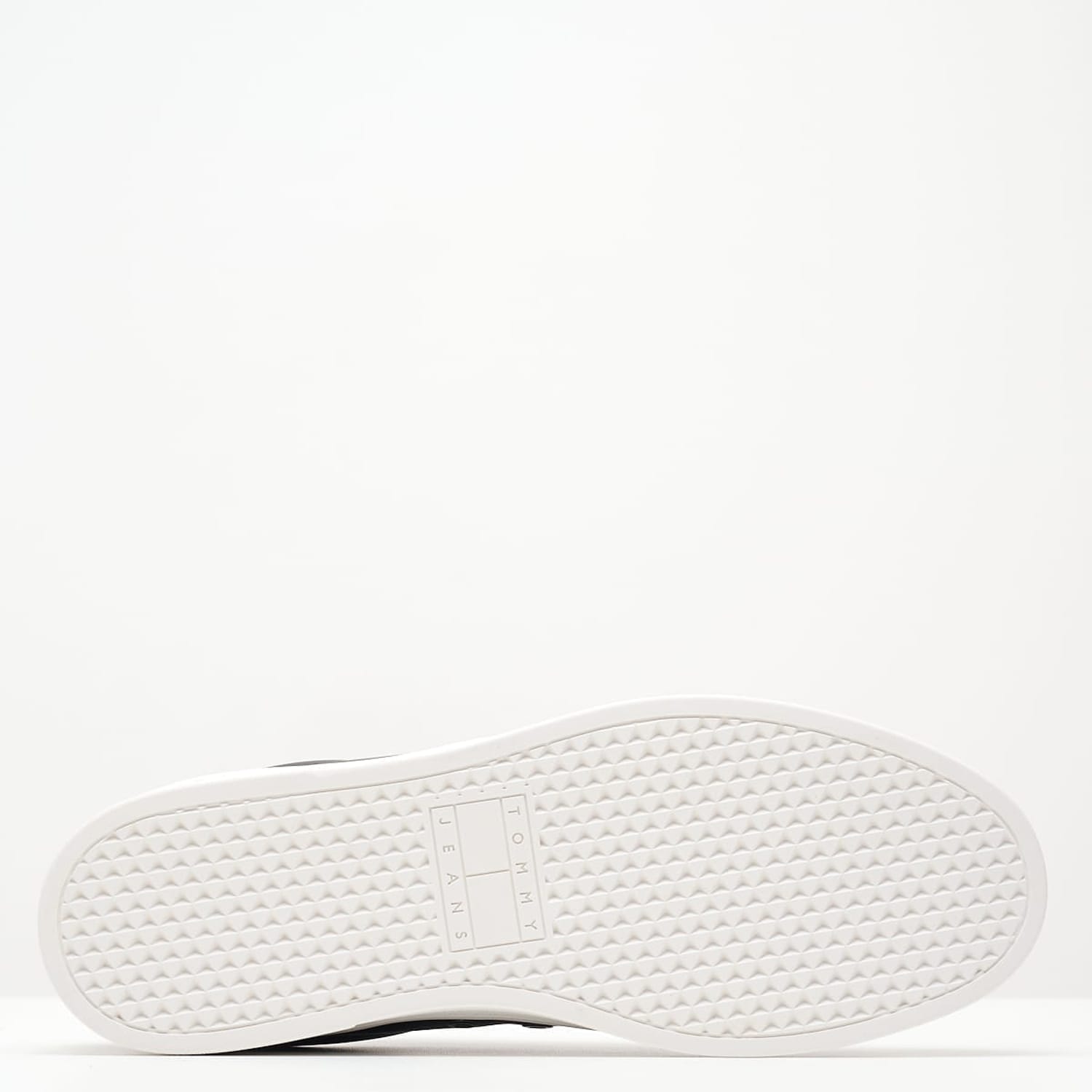 Men Casual Shoes Lea.Cupsole Black Leather Tommy Hilfiger
