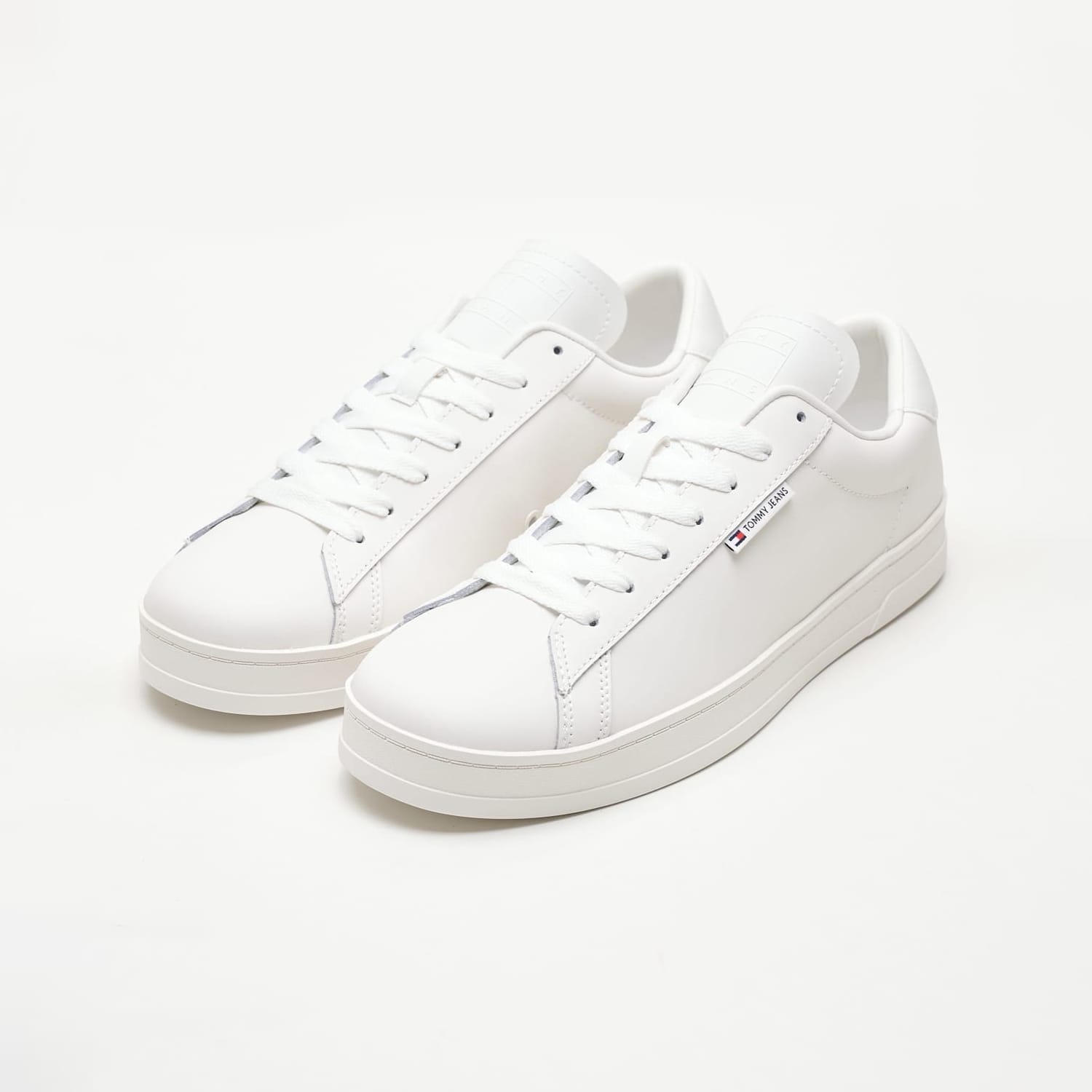 Men Casual Shoes Lea.Cupsole White Leather Tommy Hilfiger Men Casual Shoes Lea.Cupsole White Leather Tommy Hilfiger