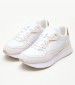 Women Casual Shoes Lux.Runner White Leather Tommy Hilfiger