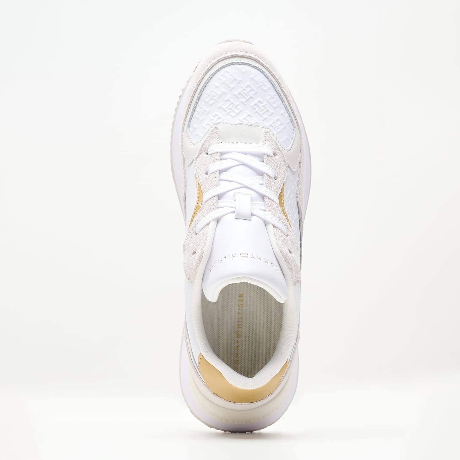 Γυναικεία Παπούτσια Casual Lux.Runner Άσπρο Δέρμα Tommy Hilfiger Γυναικεία Παπούτσια Casual Lux.Runner Άσπρο Δέρμα Tommy Hilfiger
