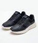 Men Casual Shoes Modern.Premium Black Leather Tommy Hilfiger