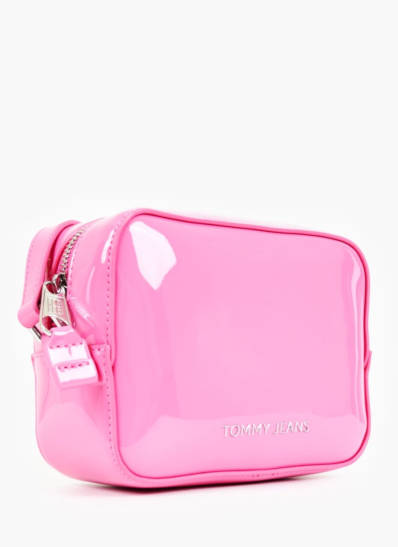 Women Bags from the Tommy Hilfiger brand Must.Patent Pink ECOleather mortoglou.gr eshop