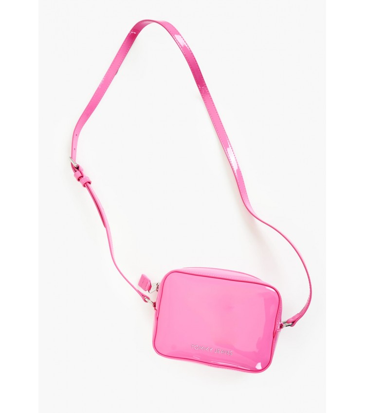 Women Bags Must.Patent Pink ECOleather Tommy Hilfiger