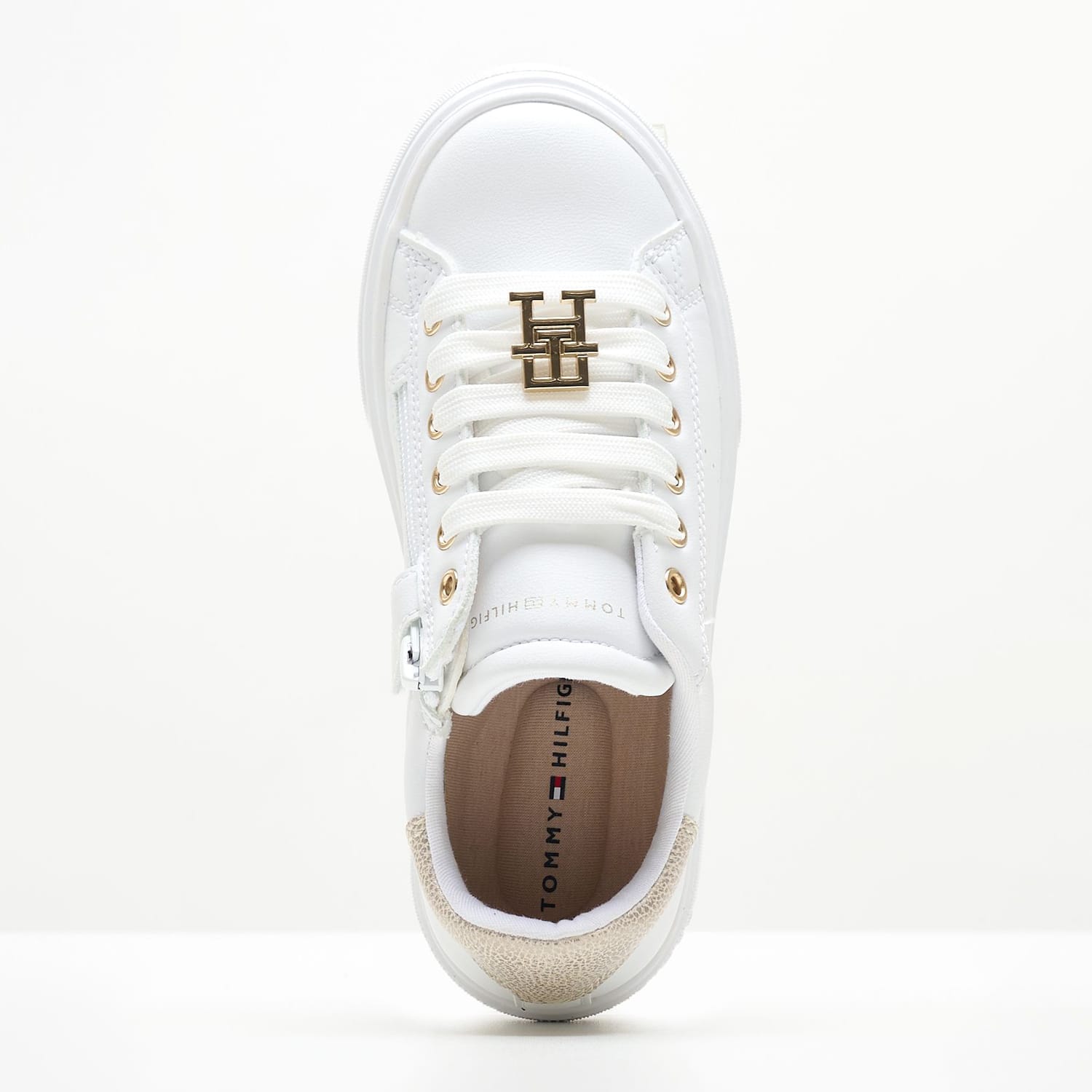 Παιδικά Παπούτσια Casual Platinum.Cut Άσπρο ECOleather Tommy Hilfiger Παιδικά Παπούτσια Casual Platinum.Cut Άσπρο ECOleather Tommy Hilfiger