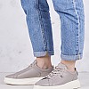 Γυναικεία Παπούτσια Casual Pointy.Court Γκρι Δέρμα Tommy Hilfiger Casual - Sneakers Tommy Hilfiger Pointy.Court-Grey