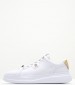 Γυναικεία Παπούτσια Casual Pointy.Sneaker Άσπρο Δέρμα Tommy Hilfiger