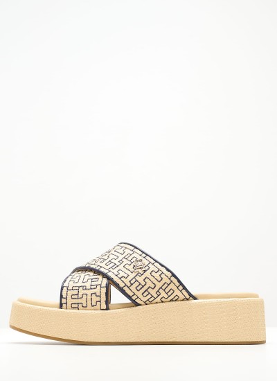 Γυναικείες Εσπαντρίγιες Flat.Espadrille Μαύρο Πάνινο Tommy Hilfiger