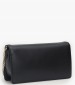 Women Bags Refined.Over Black ECOleather Tommy Hilfiger