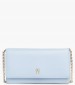 Women Bags Refined.Over Blue ECOleather Tommy Hilfiger