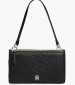 Women Bags Refined.Sh Black ECOleather Tommy Hilfiger