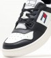 Ανδρικά Παπούτσια Casual Retro.Ess24 Μαύρο Δέρμα Tommy Hilfiger
