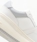 Women Casual Shoes Retro.Patent White Leather Tommy Hilfiger