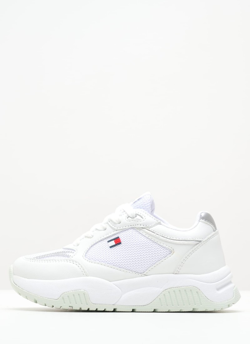 Silver tommy discount hilfiger shoes