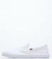 Women Casual Shoes Slipon.Sneaker White Fabric Tommy Hilfiger