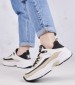 Women Casual Shoes Sporty.Lux White Leather Tommy Hilfiger