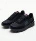 Men Casual Shoes Technical.Runner2 Black Fabric Tommy Hilfiger