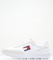 Men Casual Shoes Technical.Runner2 White Fabric Tommy Hilfiger