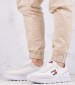 Men Casual Shoes Technical.Runner2 White Fabric Tommy Hilfiger