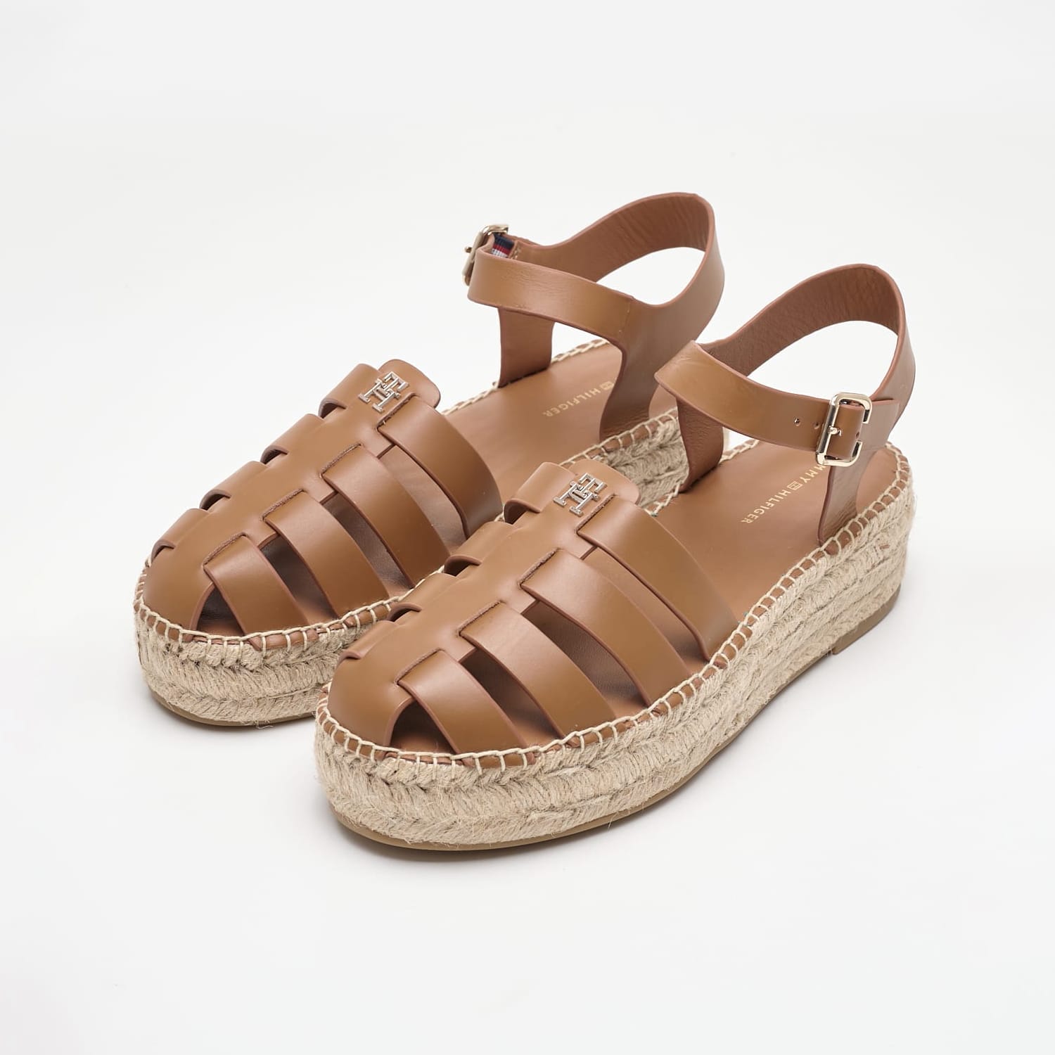 Women Platforms Low Th.Authentic Tabba Leather Tommy Hilfiger Women Platforms Low Th.Authentic Tabba Leather Tommy Hilfiger