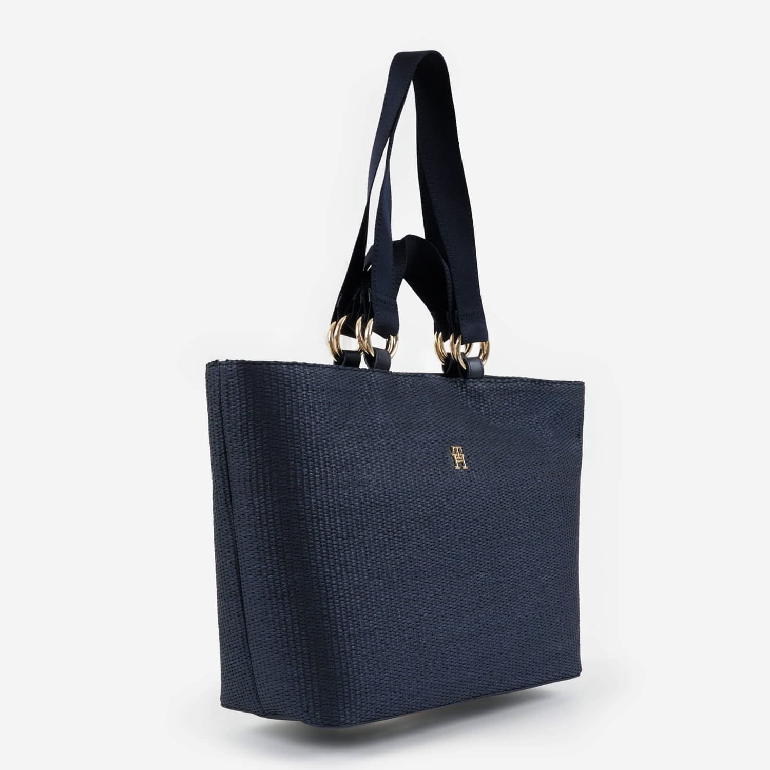 Γυναικείες Τσάντες Th.City Μπλε Ψάθα Tommy Hilfiger