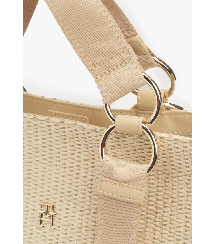 Women Bags Th.City Beige Mat Tommy Hilfiger