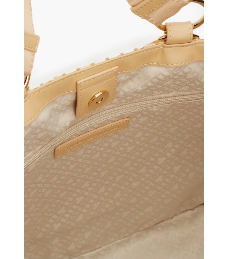 Women Bags Th.City Beige Mat Tommy Hilfiger