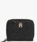 Women Wallets Th.Refined Black ECOleather Tommy Hilfiger