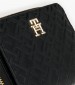 Women Wallets Th.Refined Black ECOleather Tommy Hilfiger