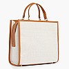 Γυναικείες Τσάντες Th.Logo.Satchel Μπεζ Ύφασμα Tommy Hilfiger Γυναικείες Τσάντες Th.Logo.Satchel Μπεζ Ύφασμα Tommy Hilfiger
