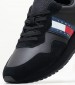 Ανδρικά Παπούτσια Casual Tjm.Modern Μαύρο Δέρμα Καστόρι Tommy Hilfiger