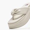 Women Platforms Low Tjw.Sandal Beige ECOleather Tommy Hilfiger Women Platforms Low Tjw.Sandal Beige ECOleather Tommy Hilfiger