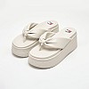 Women Platforms Low Tjw.Sandal Beige ECOleather Tommy Hilfiger Women Platforms Low Tjw.Sandal Beige ECOleather Tommy Hilfiger