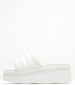 Women Platforms Low Tjw.Wedge White ECOleather Tommy Hilfiger