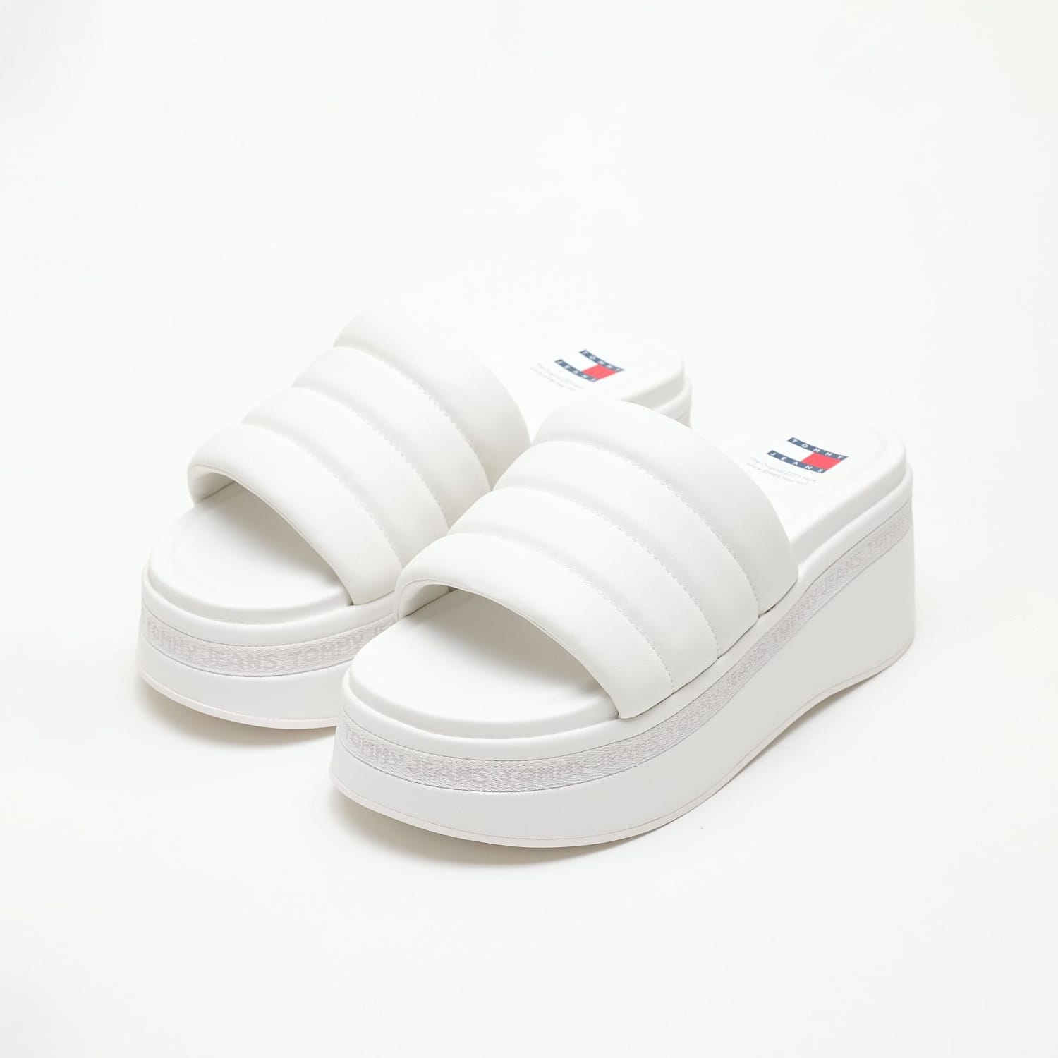 Women Platforms Low Tjw.Wedge White ECOleather Tommy Hilfiger Women Platforms Low Tjw.Wedge White ECOleather Tommy Hilfiger