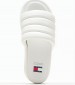 Women Platforms Low Tjw.Wedge White ECOleather Tommy Hilfiger