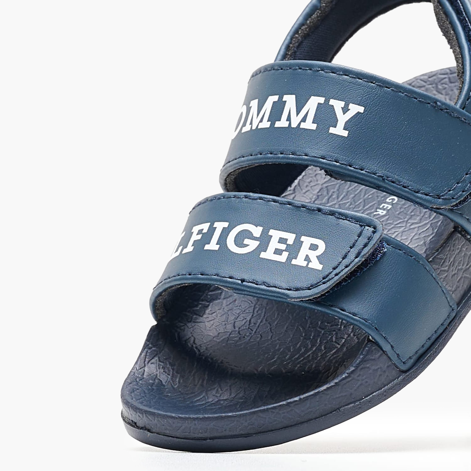 Παιδικές Σαγιονάρες & Πέδιλα Velcro.Sandal Μπλε ECOleather Tommy Hilfiger
