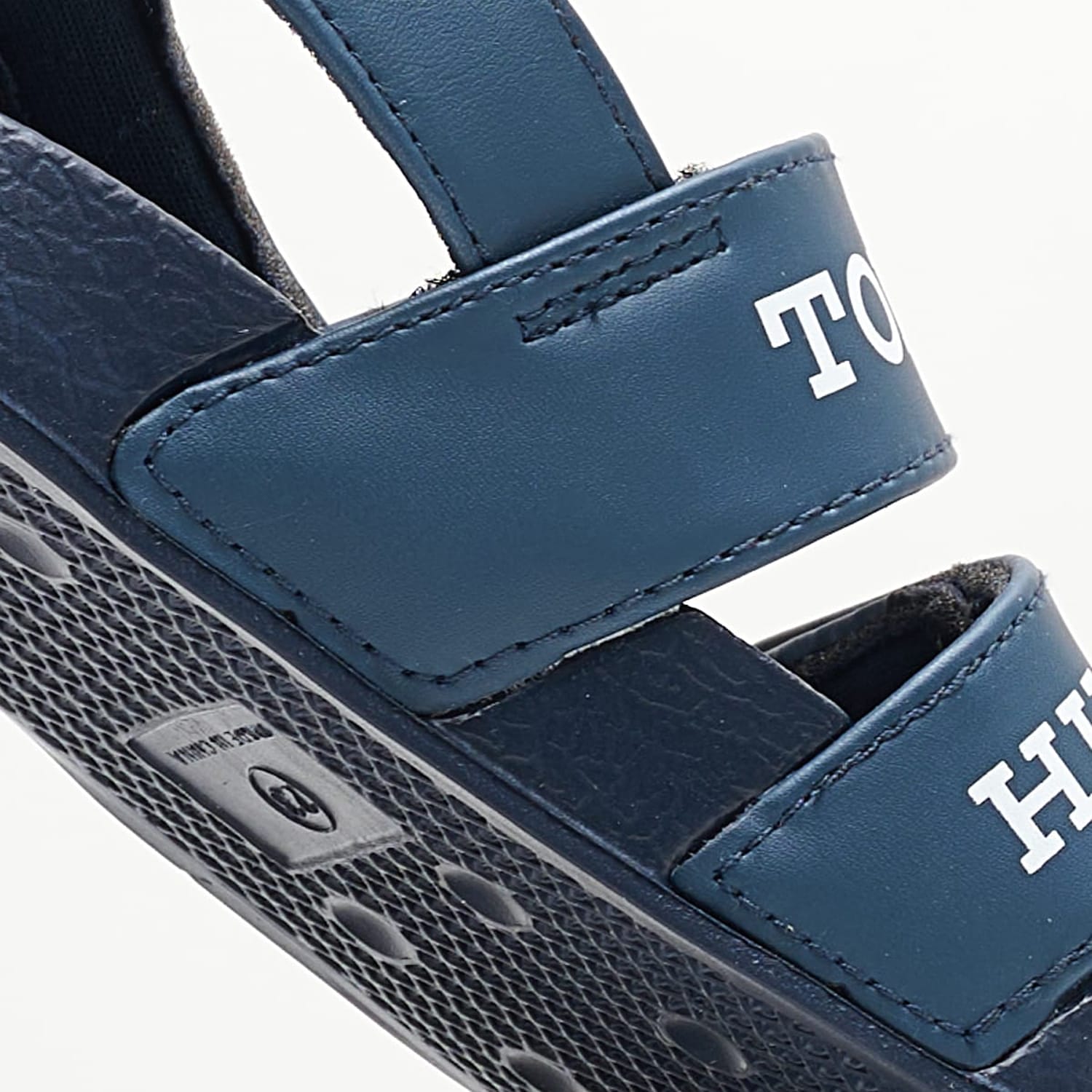Παιδικές Σαγιονάρες & Πέδιλα Velcro.Sandal Μπλε ECOleather Tommy Hilfiger