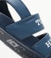 Παιδικές Σαγιονάρες & Πέδιλα Velcro.Sandal Μπλε ECOleather Tommy Hilfiger