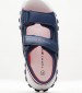 Kids Flip Flops & Sandals Velcro.Stripes Blue ECOleather Tommy Hilfiger