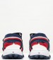 Παιδικές Σαγιονάρες & Πέδιλα Velcro.Stripes Μπλε ECOleather Tommy Hilfiger