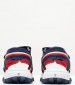 Kids Flip Flops & Sandals Velcro.Stripes Blue ECOleather Tommy Hilfiger