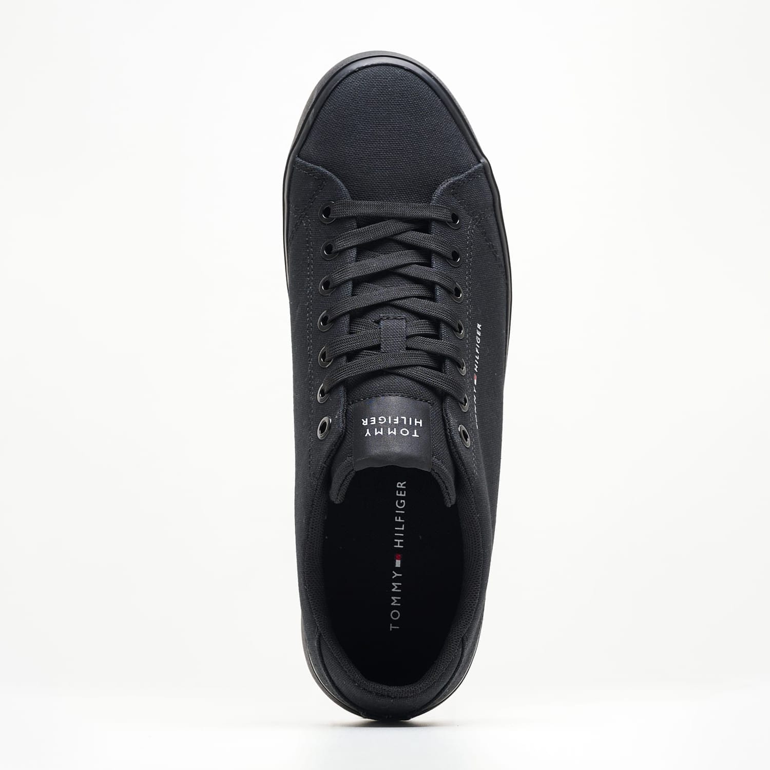 Ανδρικά Παπούτσια Casual Vulc.Canvas Μαύρο Ύφασμα Tommy Hilfiger Ανδρικά Παπούτσια Casual Vulc.Canvas Μαύρο Ύφασμα Tommy Hilfiger